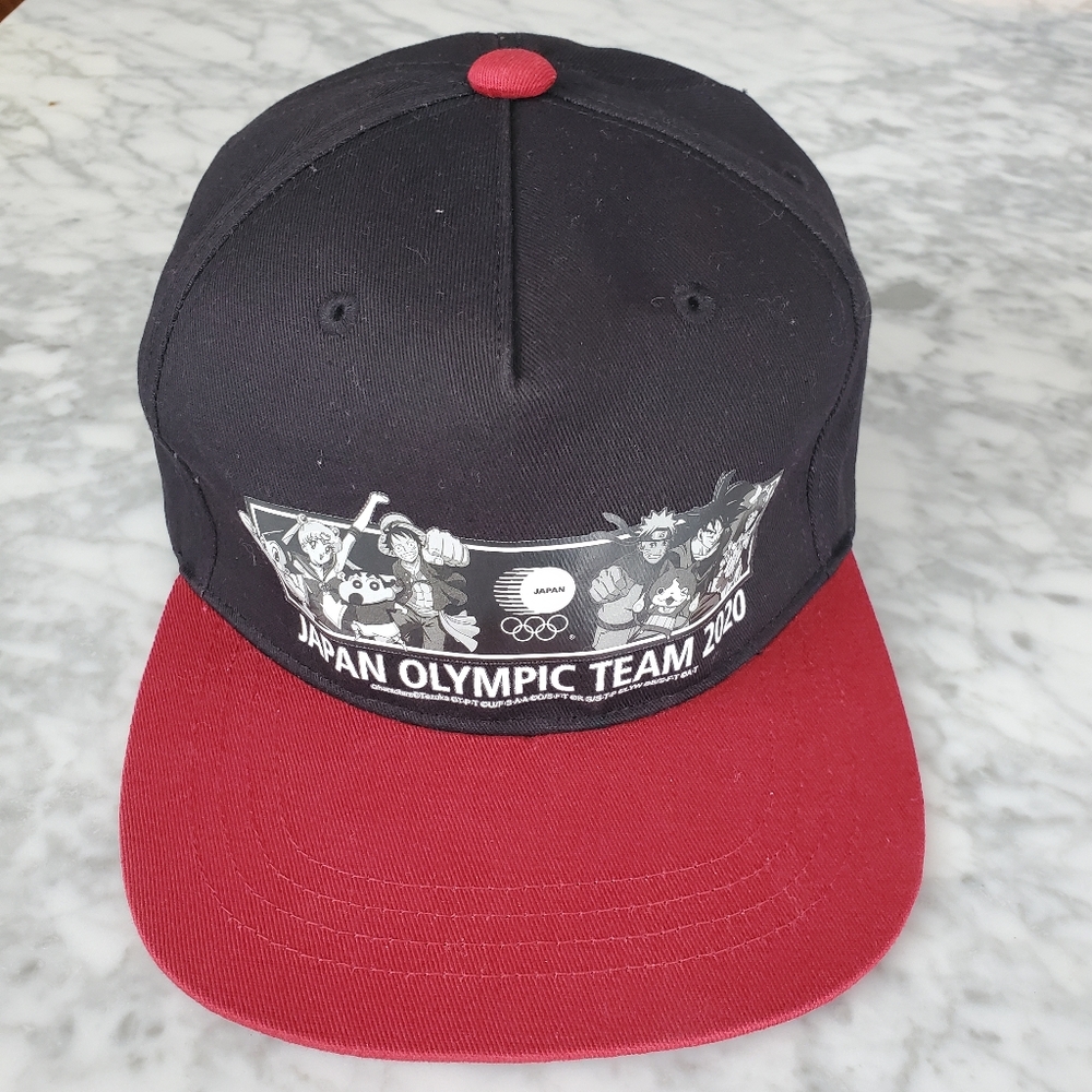 Tokyo 2020 Japan Olympic Team cap hat Anime Character Victor adjustable NWOT